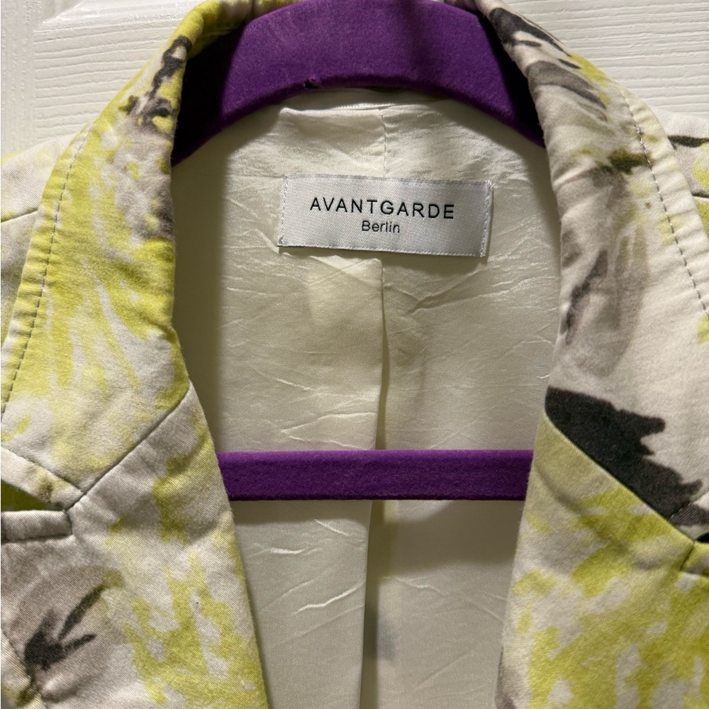 Women's Green and Gray Blazer